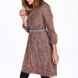 Boden Swiss Dot textured dress